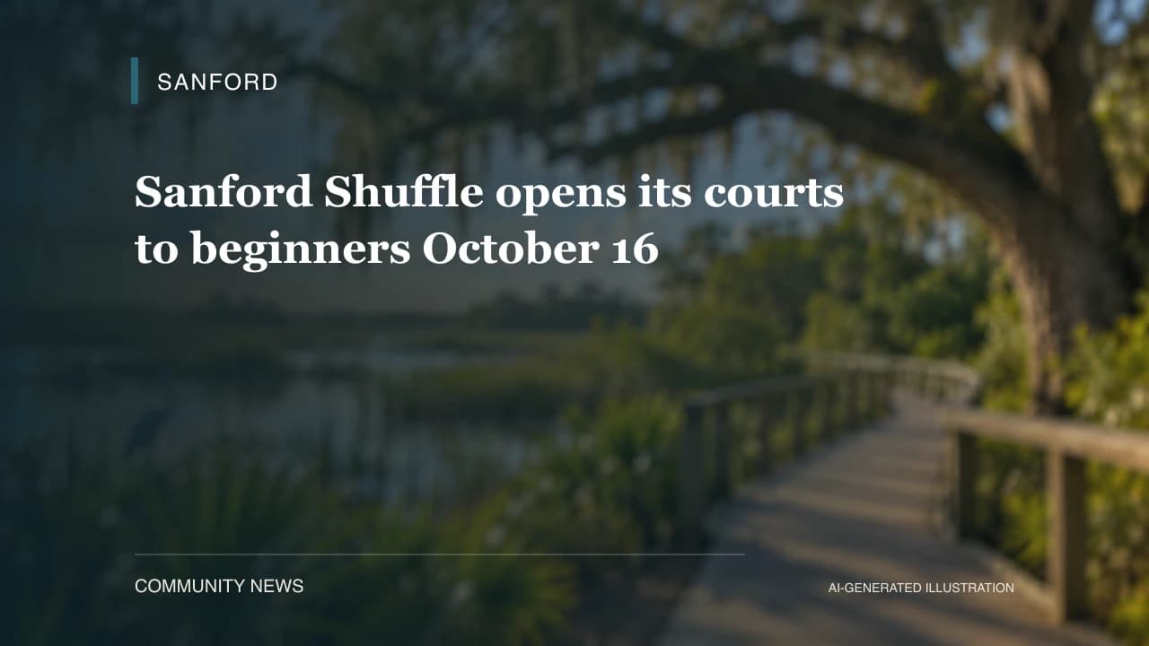 Sanford Shuffle opens its courts to beginners October 16