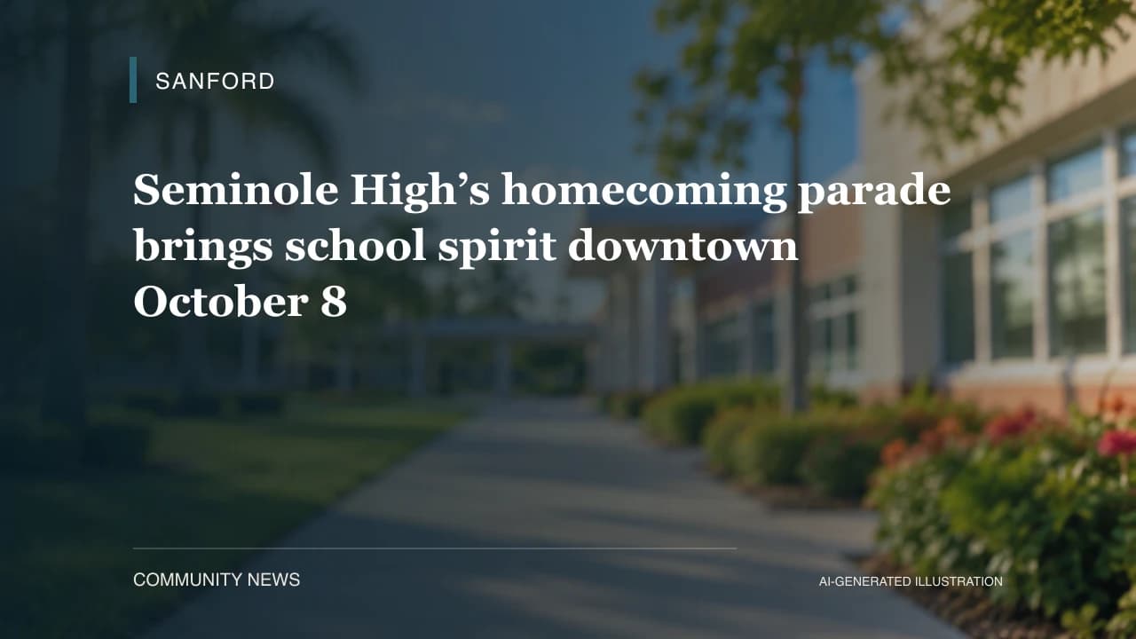 Seminole High’s homecoming parade brings school spirit downtown October 8